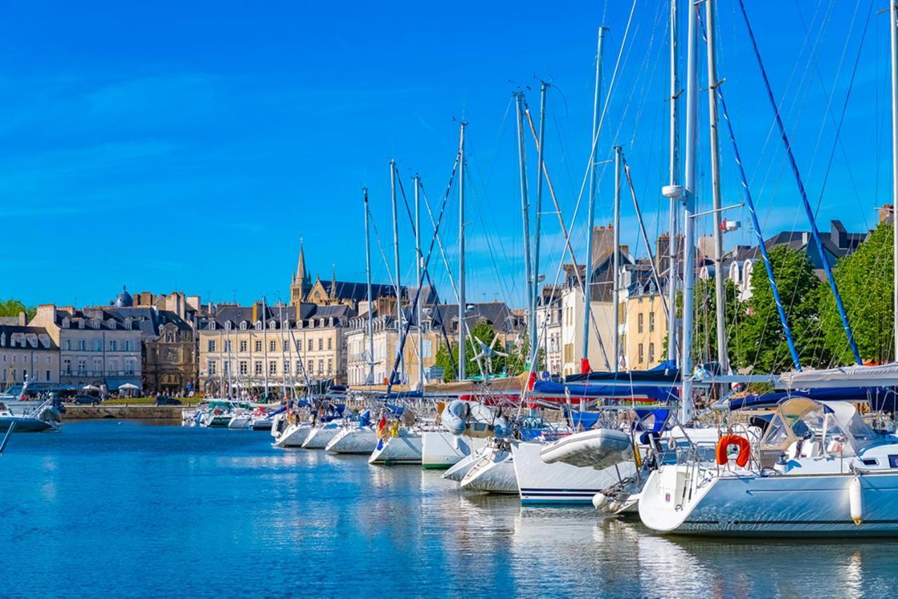 Studio Tout Confort Avec Vue Cathedrale A St Patern Vannes-Centre Daire Dış mekan fotoğraf